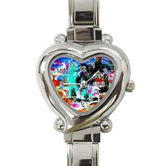 Dscf3313 - Jerusalem - Gates Of Haven Heart Italian Charm Watch by bestdesignintheworld