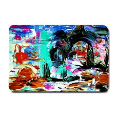 Dscf3313 - Jerusalem - Gates Of Haven Small Doormat  by bestdesignintheworld