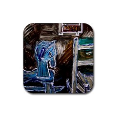 Dscf2546 - Toy Horsey Rubber Coaster (square)  by bestdesignintheworld