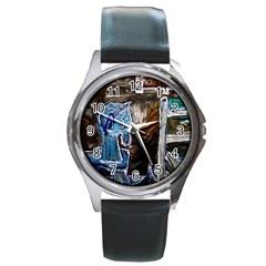 Dscf2546 - Toy Horsey Round Metal Watch by bestdesignintheworld