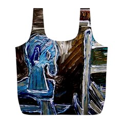 Dscf2546 - Toy Horsey Full Print Recycle Bags (l)  by bestdesignintheworld