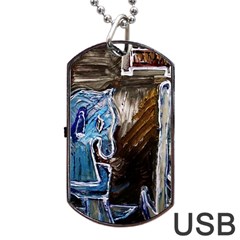 Dscf2546 - Toy Horsey Dog Tag Usb Flash (one Side)