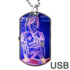 Dscf1445 - Californian Boy Dog Tag Usb Flash (one Side) by bestdesignintheworld