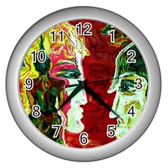 Dscf1676 - Roxana An Alexander Wall Clocks (silver)  by bestdesignintheworld