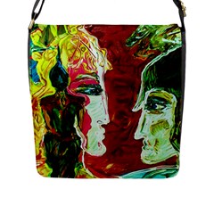 Dscf1676 - Roxana And Alexander Flap Messenger Bag (l)  by bestdesignintheworld