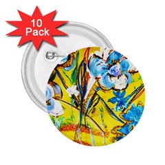 Dscf1422 - Country Flowers In The Yard 2 25  Buttons (10 Pack)  by bestdesignintheworld