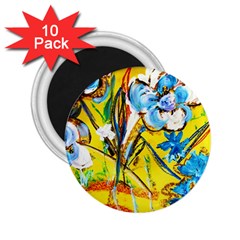 Dscf1422 - Country Flowers In The Yard 2 25  Magnets (10 Pack)  by bestdesignintheworld