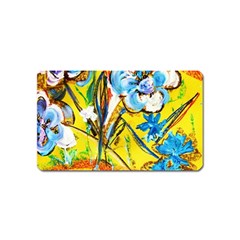 Dscf1422 - Country Flowers In The Yard Magnet (name Card) by bestdesignintheworld