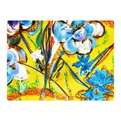 Dscf1422 - Country Flowers In The Yard Double Sided Flano Blanket (mini)  by bestdesignintheworld