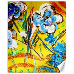 Dscf1422 - Country Flowers In The Yard Canvas 16  X 20   by bestdesignintheworld