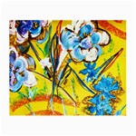 Dscf1422 - country flowers in the yard Small Glasses Cloth (2-Side) Front