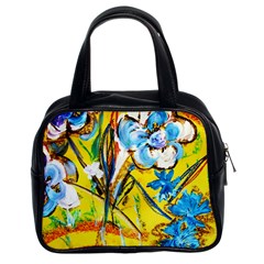 Dscf1422 - Country Flowers In The Yard Classic Handbags (2 Sides) by bestdesignintheworld