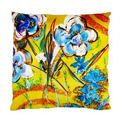 Dscf1422 - Country Flowers In The Yard Standard Cushion Case (one Side) by bestdesignintheworld