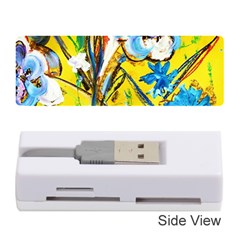 Dscf1422 - Country Flowers In The Yard Memory Card Reader (stick)  by bestdesignintheworld