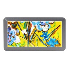 Dscf1422 - Country Flowers In The Yard Memory Card Reader (mini) by bestdesignintheworld