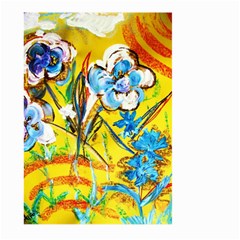 Dscf1422 - Country Flowers In The Yard Large Garden Flag (two Sides) by bestdesignintheworld