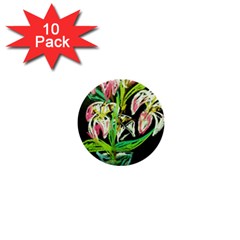 Dscf1389 - Lillies In The Vase 1  Mini Buttons (10 Pack)  by bestdesignintheworld