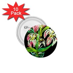 Dscf1389 - Lillies In The Vase 1 75  Buttons (10 Pack) by bestdesignintheworld