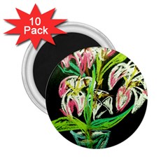 Dscf1389 - Lillies In The Vase 2 25  Magnets (10 Pack)  by bestdesignintheworld