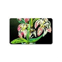 Dscf1389 - Lillies In The Vase Magnet (name Card) by bestdesignintheworld