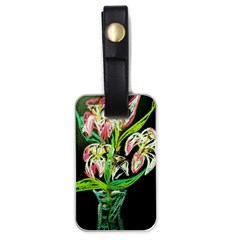 Dscf1389 - Lillies In The Vase Luggage Tags (one Side)  by bestdesignintheworld