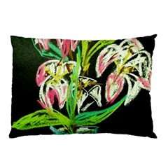 Dscf1389 - Lillies In The Vase Pillow Case (two Sides) by bestdesignintheworld