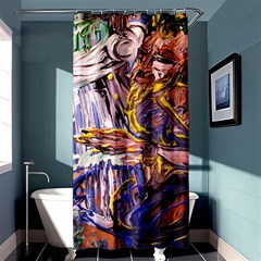 Dscf1627 - Old Harpist Shower Curtain 36  X 72  (stall)  by bestdesignintheworld