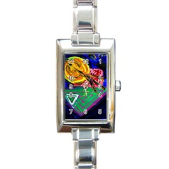 Dscf1464 - Horoscope Arrow Rectangle Italian Charm Watch by bestdesignintheworld