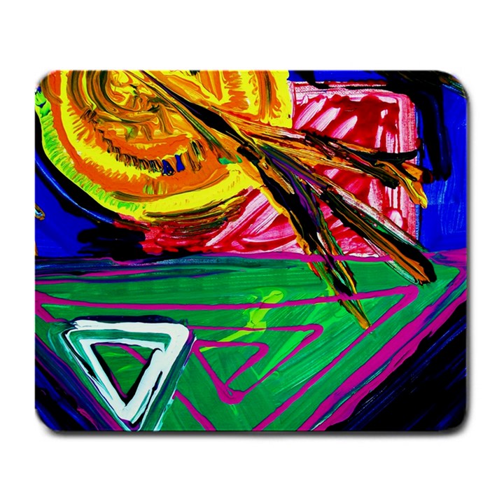 Dscf1464 - horoscope arrow Large Mousepads