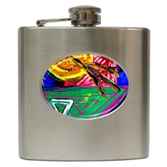 Dscf1464 - Horoscope Arrow Hip Flask (6 Oz) by bestdesignintheworld