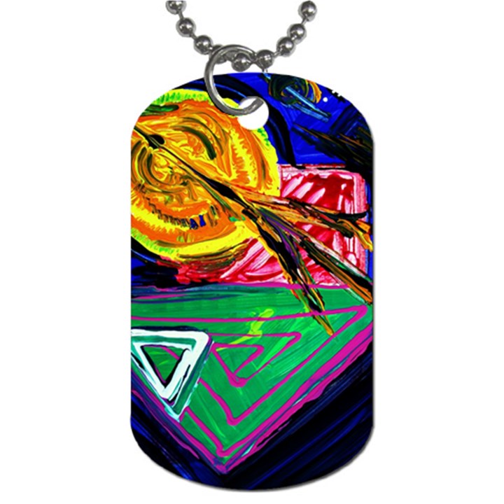 Dscf1464 - horoscope arrow Dog Tag (Two Sides)