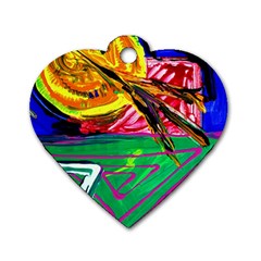 Dscf1464 - Horoscope Arrow Dog Tag Heart (one Side) by bestdesignintheworld