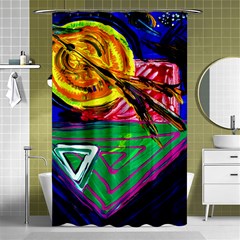 Dscf1464 - Horoscope Arrow Shower Curtain 48  X 72  (small)  by bestdesignintheworld