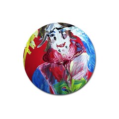 Dscf1741 - Funny Clown Magnet 3  (round) by bestdesignintheworld