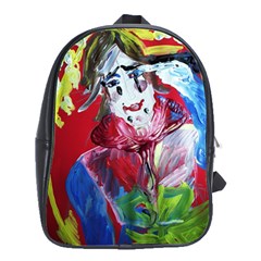 Dscf1741 - Funny Clown School Bag (large) by bestdesignintheworld