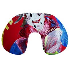 Dscf1741 - Funny Clown Travel Neck Pillows by bestdesignintheworld