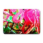 Dscf2035 - flamingo on a chad lake Small Doormat  24 x16  Door Mat