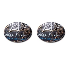 Dscf1638 - Written Poems Cufflinks (oval) by bestdesignintheworld