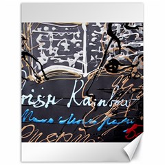 Dscf1638 - Written Poems Canvas 18  X 24   by bestdesignintheworld