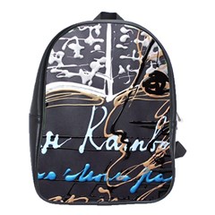 Dscf1638 - Written Poems School Bag (xl) by bestdesignintheworld