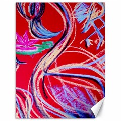 Dscf1395 -pink Flamingo Dance Canvas 18  X 24   by bestdesignintheworld