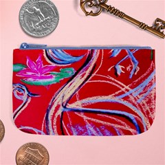 Dscf1395 -pink flamingo dance Large Coin Purse