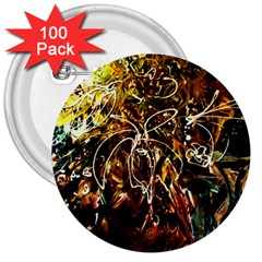 Dscf3438 - Golden Flowers In Ceramics 3  Buttons (100 Pack)  by bestdesignintheworld