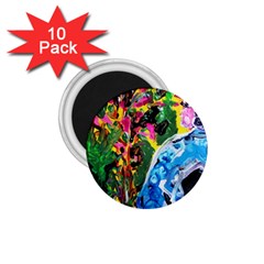 Dscf1611 - Lady In Kimono And Tulip Tree 1 75  Magnets (10 Pack)  by bestdesignintheworld