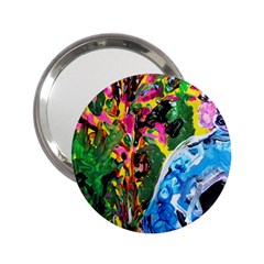 Dscf1611 - Lady In Kimono And Tulip Tree 2 25  Handbag Mirrors by bestdesignintheworld