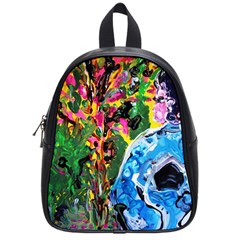 Dscf1611 - Lady In Kimono And Tulip Tree School Bag (small) by bestdesignintheworld