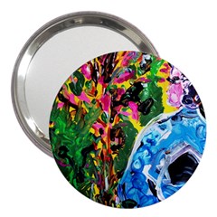 Dscf1611 - Lady In Kimono And Tulip Tree 3  Handbag Mirrors by bestdesignintheworld