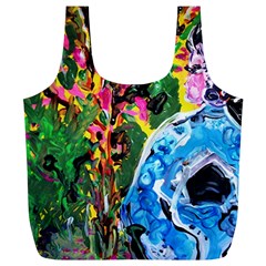 Dscf1611 - Lady In Kimono And Tulip Tree Full Print Recycle Bags (l)  by bestdesignintheworld