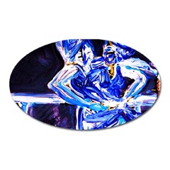 Dscf1939 Ballet Dancers-1 Oval Magnet by bestdesignintheworld