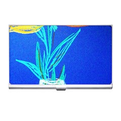 Dscf1451 - Birds If Paradise In A Cristal Vase Business Card Holders by bestdesignintheworld